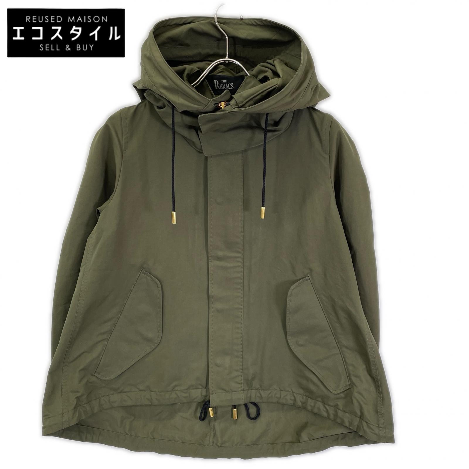 THE RERACS ザ・リラクス UNITED ARROWS別注 19SS-RECTー106L-USAPーJ カーキ ショートモッズコート コート