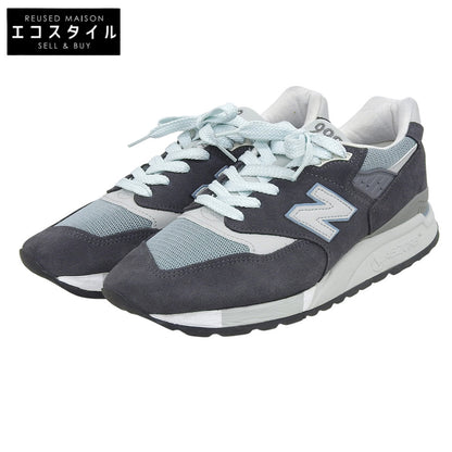 NEW BALANCE ニューバランス 美品 スニーカー シューズ メンズ チャコールグレー 26cm M998KT 20年製 シューズ