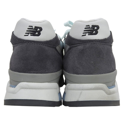 NEW BALANCE ニューバランス 美品 スニーカー シューズ メンズ チャコールグレー 26cm M998KT 20年製 シューズ
