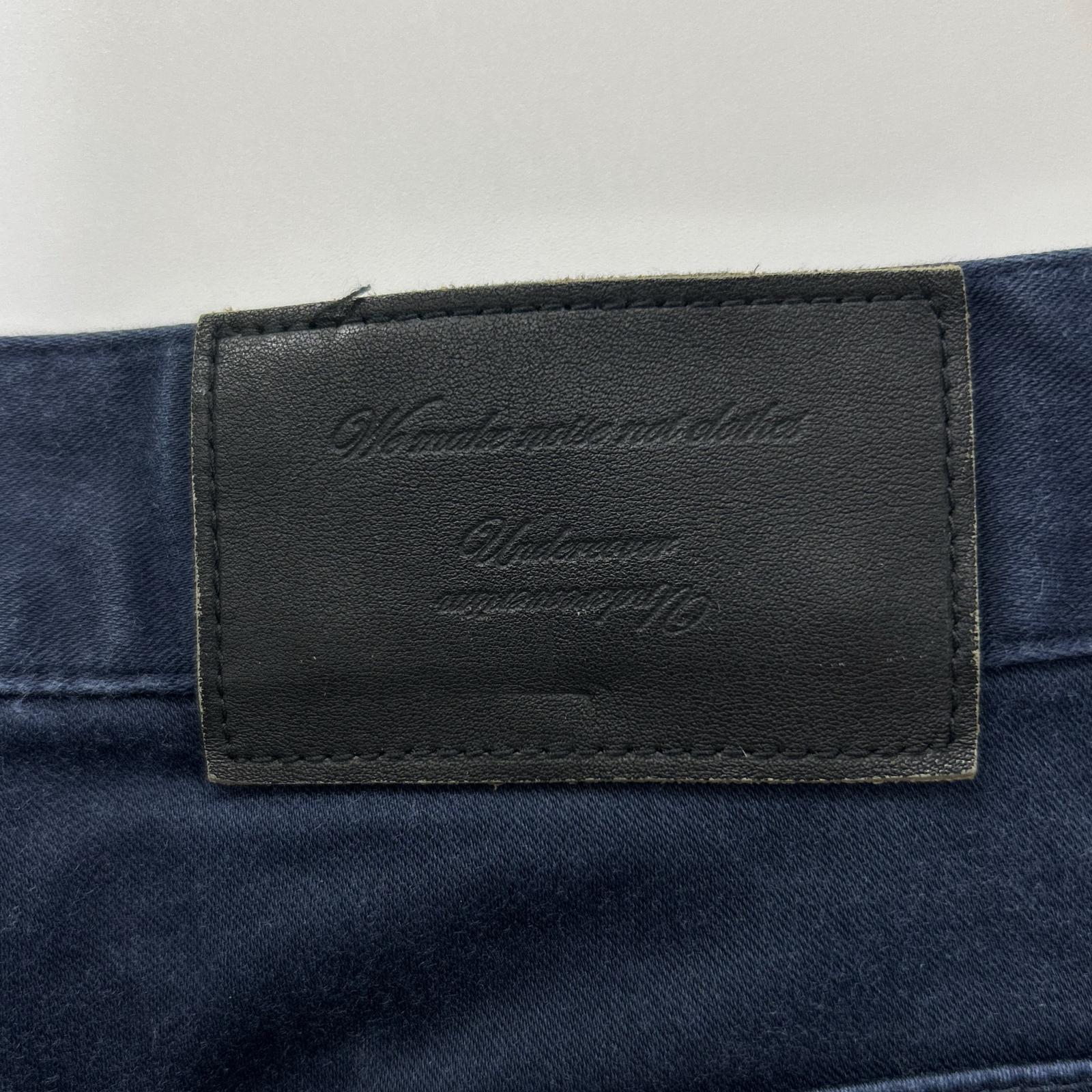 UNDERCOVERISM アンダーカバーイズム UCA4503 ネイビー スキニーパンツ ボトムス