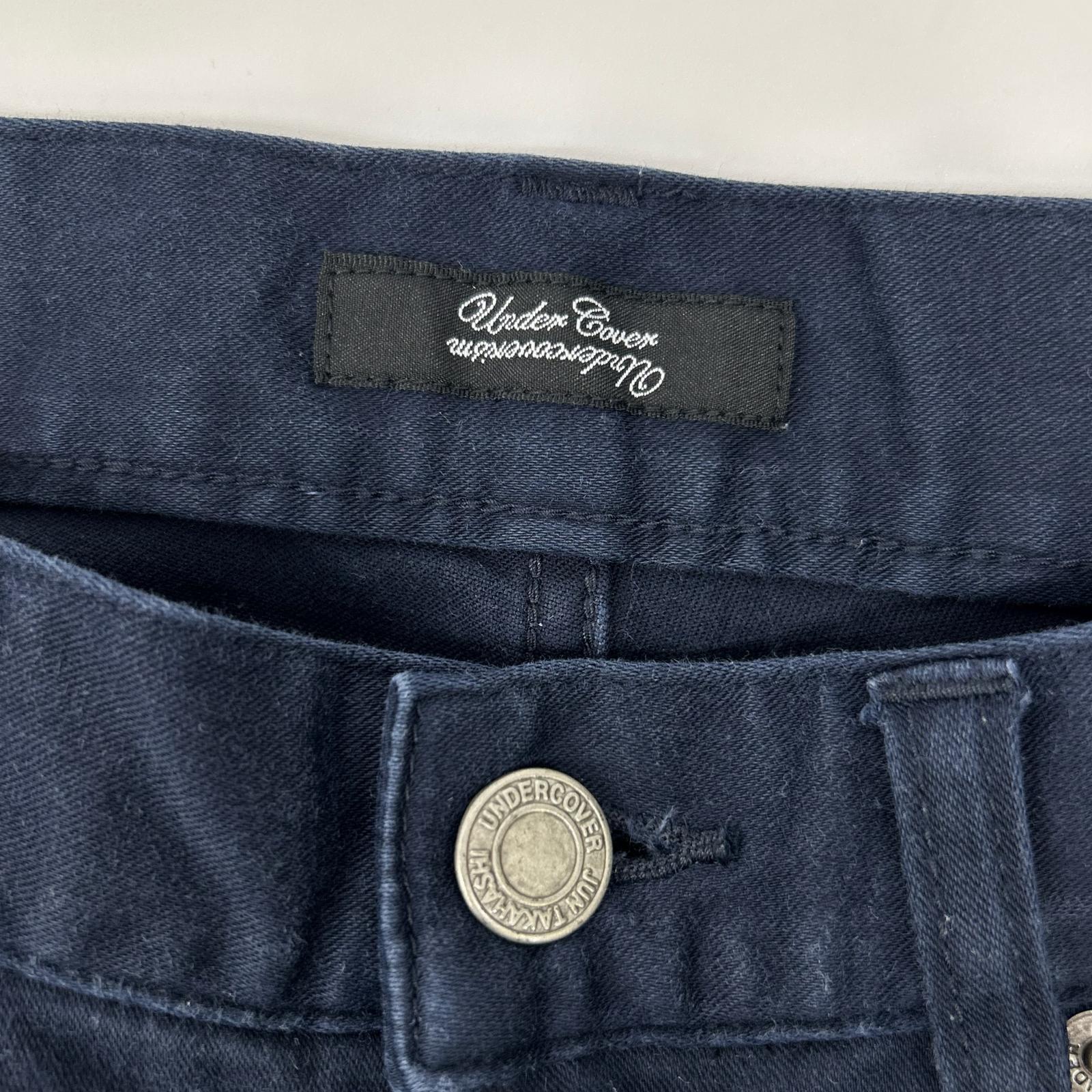 UNDERCOVERISM アンダーカバーイズム UCA4503 ネイビー スキニーパンツ ボトムス