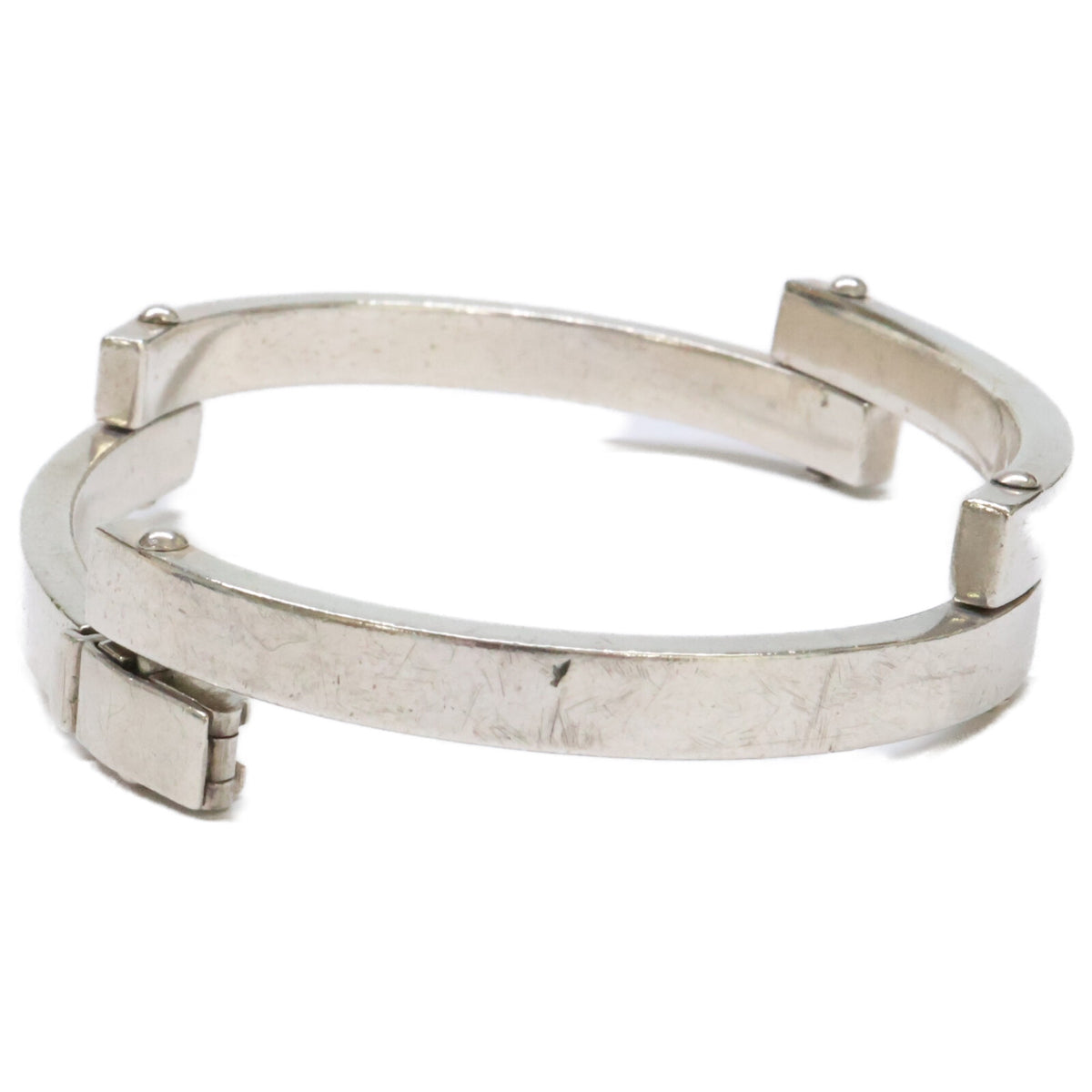 GUCCI 925 plate link bracelet