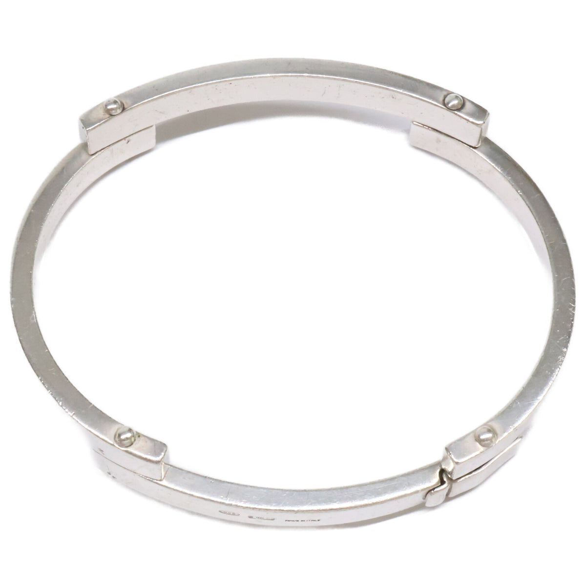 GUCCI 925 plate link bracelet