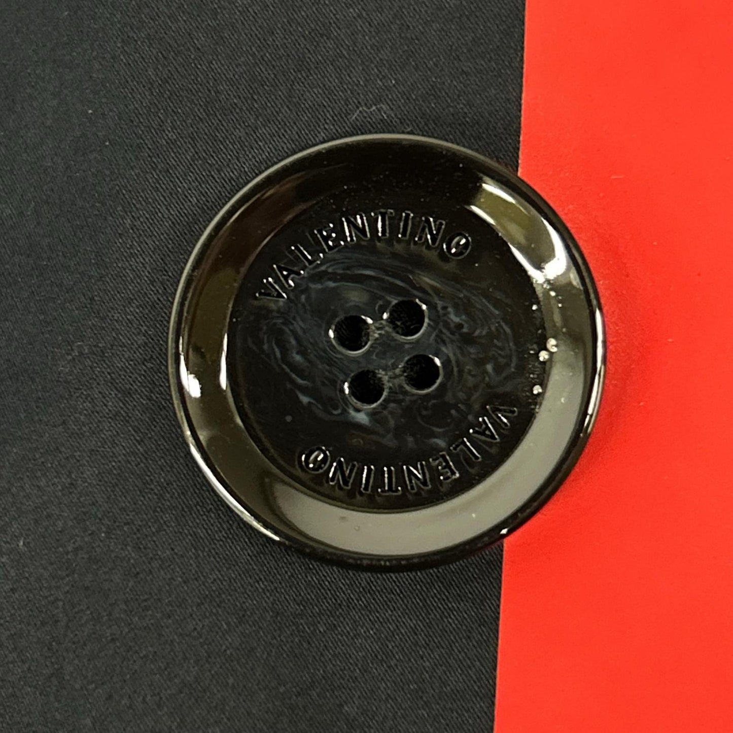 VALENTINO ヴァレンティノ 2019AW SV3CHA705AJ ネイビー Vロゴプリント トレンチコート コート