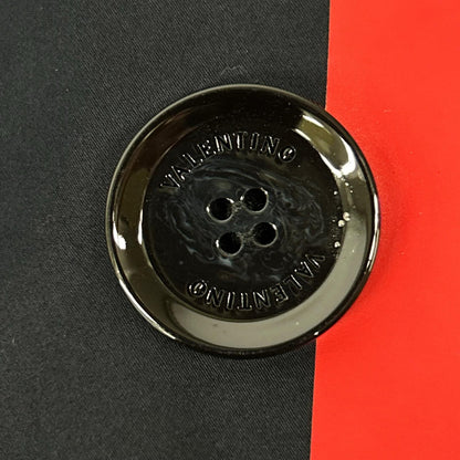 VALENTINO ヴァレンティノ 2019AW SV3CHA705AJ ネイビー Vロゴプリント トレンチコート コート