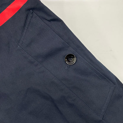 VALENTINO ヴァレンティノ 2019AW SV3CHA705AJ ネイビー Vロゴプリント トレンチコート コート