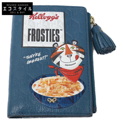 Anya Hindmarch アニヤ ハインドマーチ Frosted Flakes フォールディング・ウォレット 二つ折り財布 二つ折り財布（小銭入れあり）