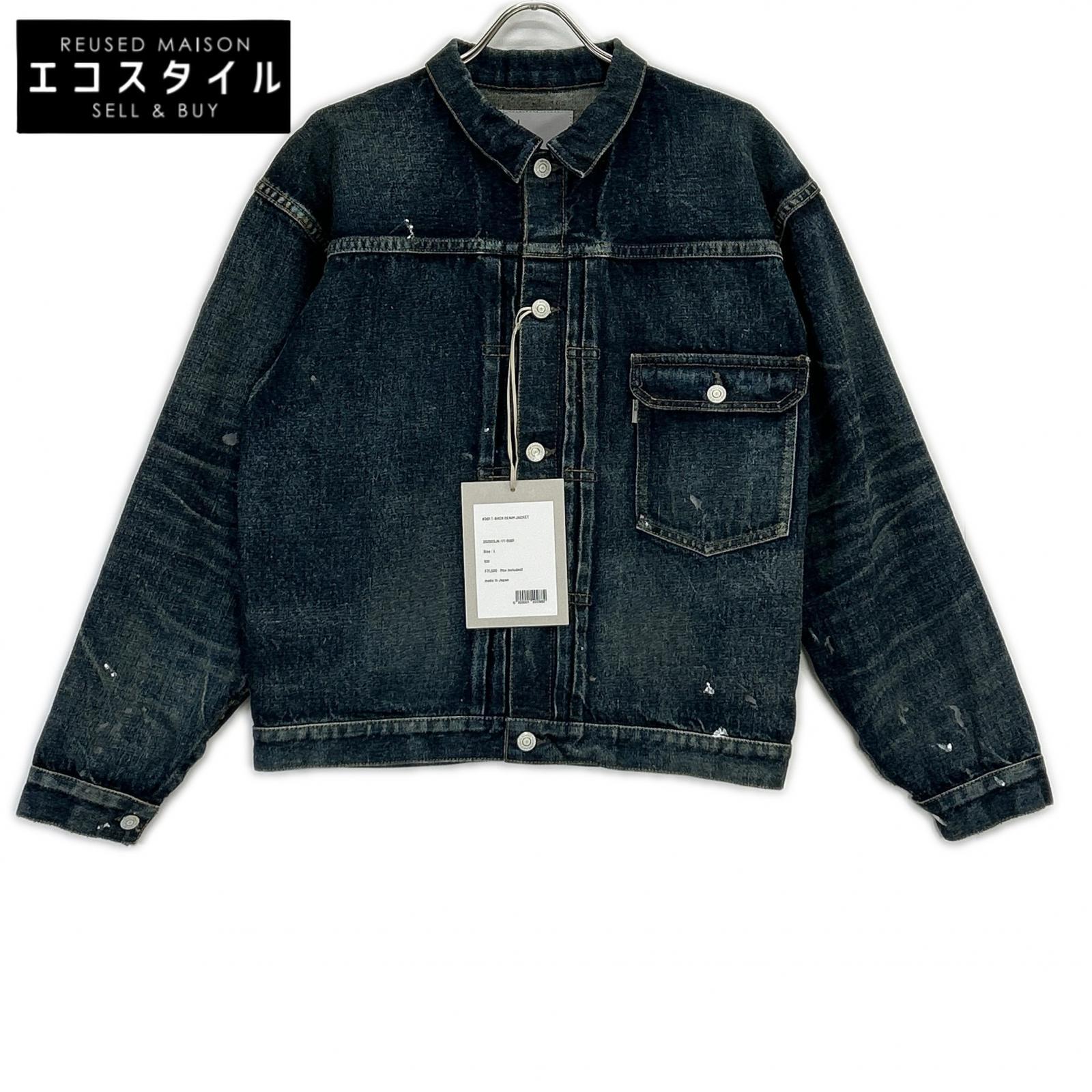 New Manual ニューマニュアル 26SS 2026SSJK-YY-0001 インディゴ T-Back デニムジャケット ジャケット