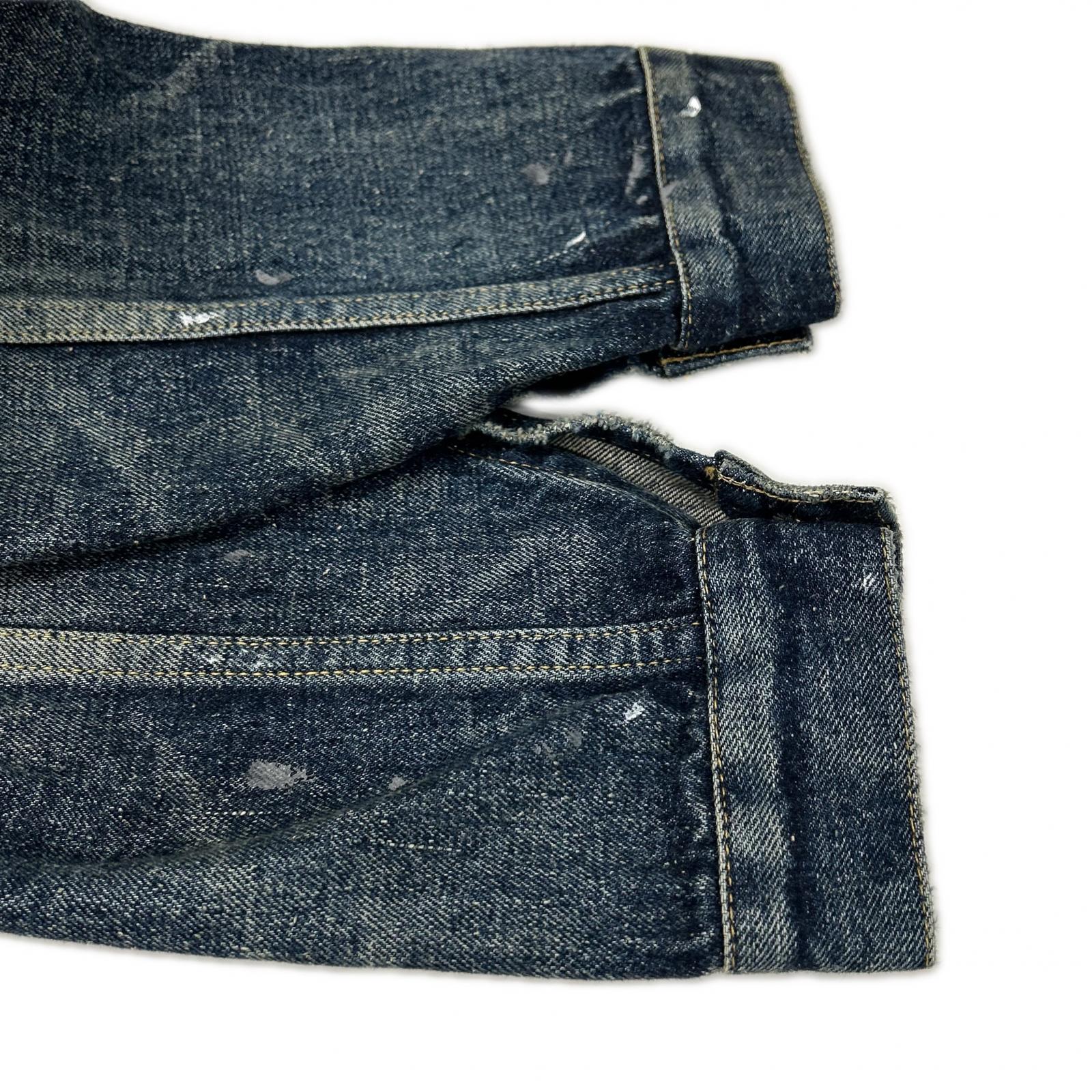 New Manual ニューマニュアル 26SS 2026SSJK-YY-0001 インディゴ T-Back デニムジャケット ジャケット