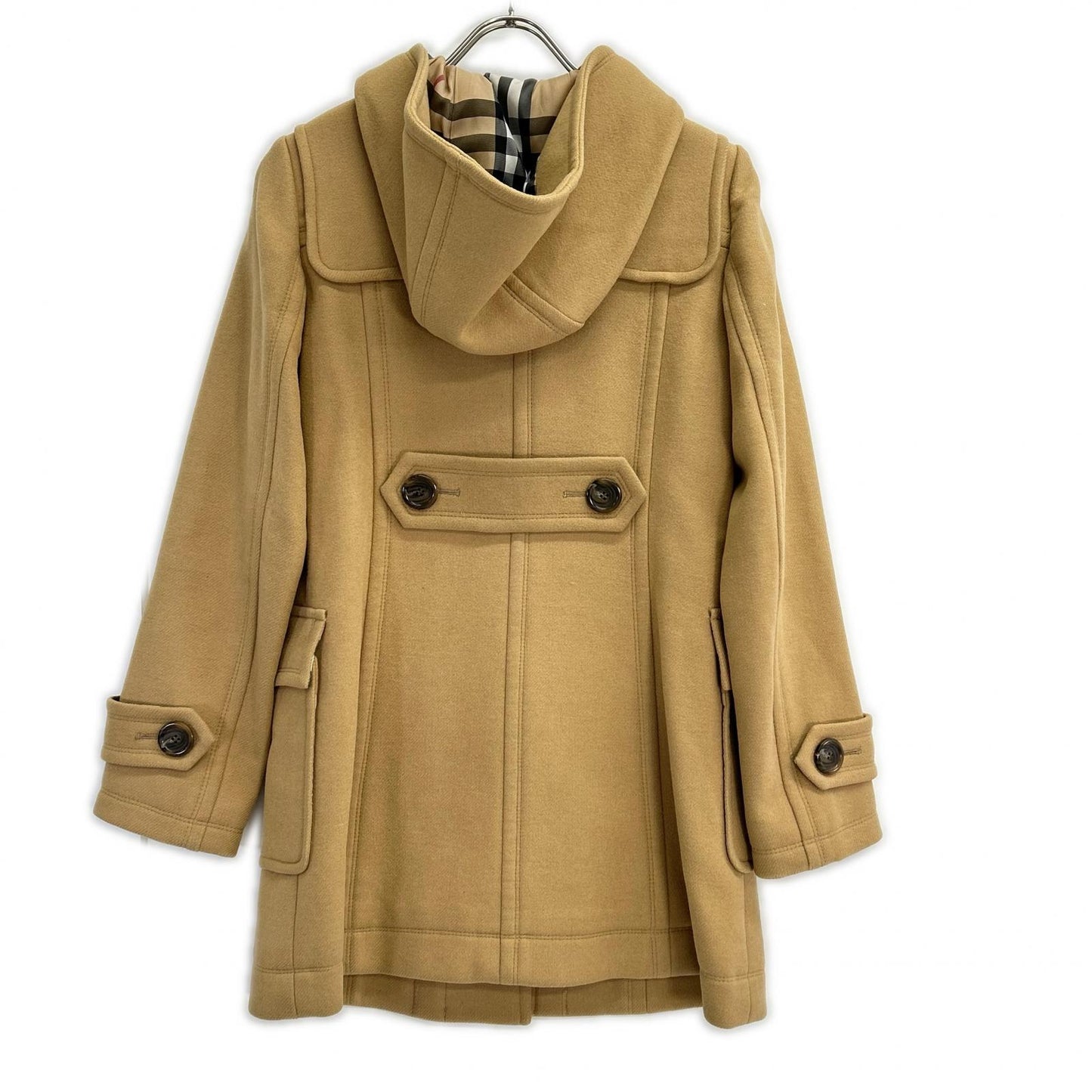 Burberry Blue Label バーバリーブルーレーベル 07年 FNF11-772-40 ベージュ ダッフルコート コート