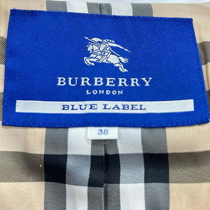 Burberry Blue Label バーバリーブルーレーベル 07年 FNF11-772-40 ベージュ ダッフルコート コート