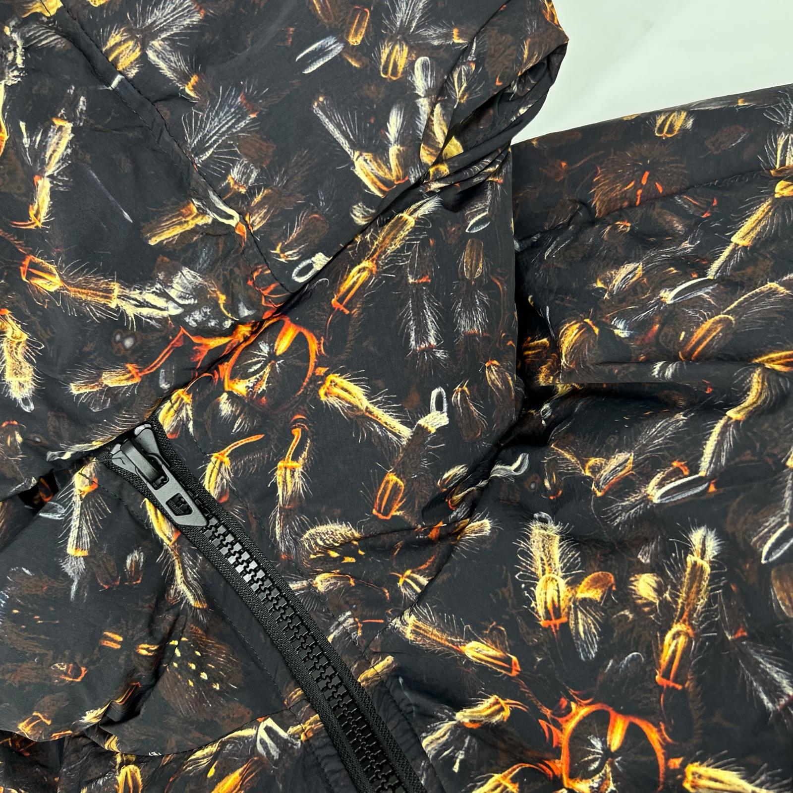 DIESEL ディーゼル A18760 W-SPIDER JACKET プリント フーデッド パデッドジャケット ジャケット