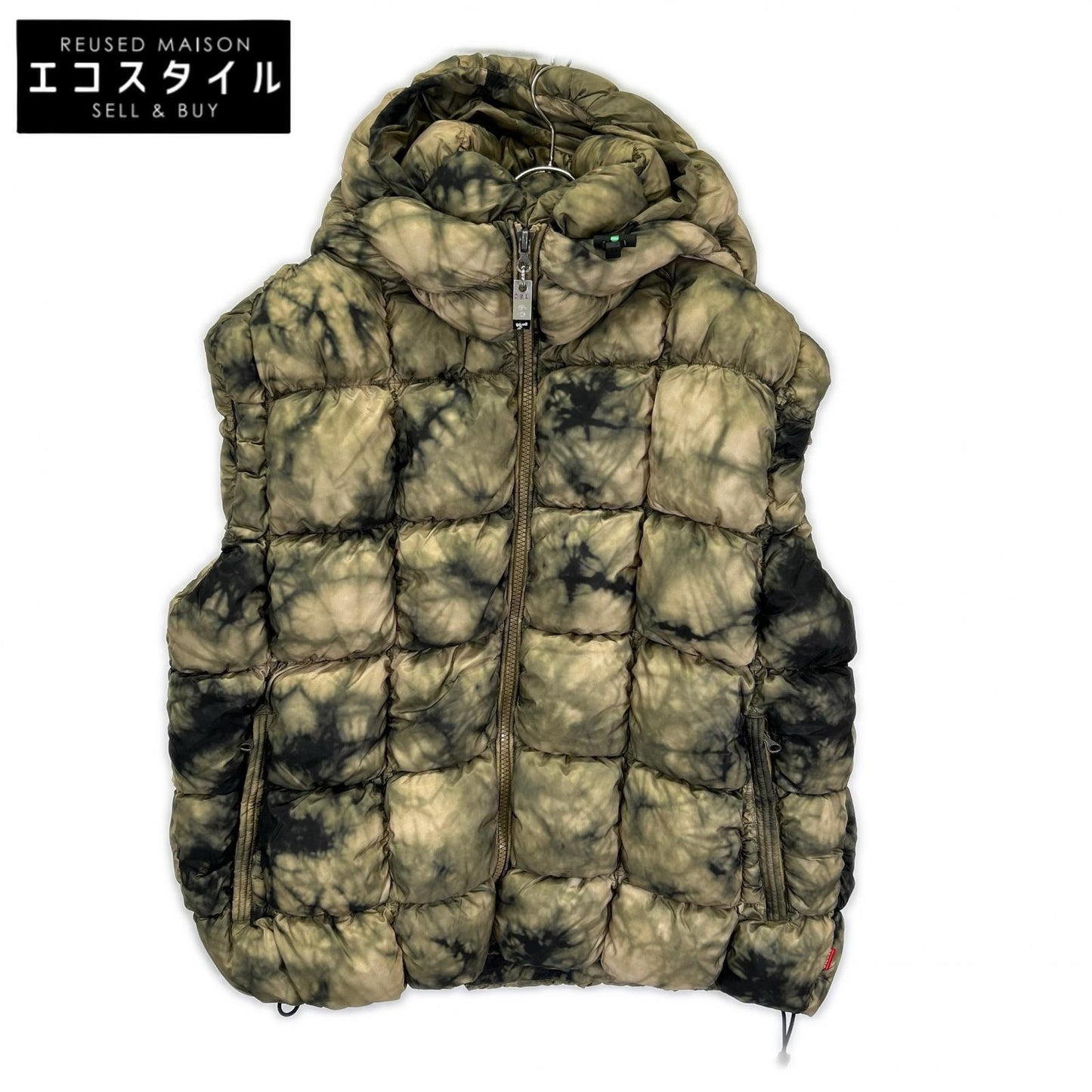 DIESEL ディーゼル A09520 W-RALLE-SL フーデッドパデッドベスト ベスト