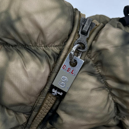 DIESEL ディーゼル A09520 W-RALLE-SL フーデッドパデッドベスト ベスト
