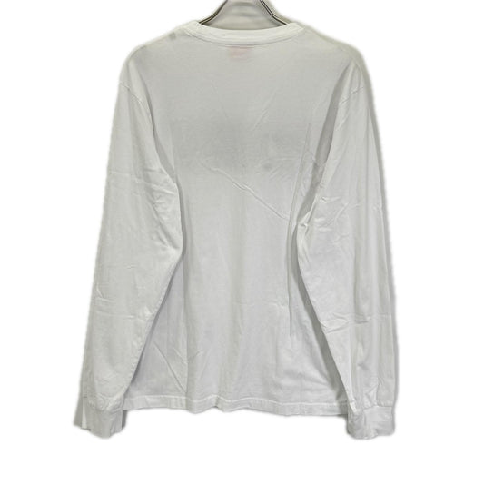 DIESEL ディーゼル A03768 T-JUSTーLS-DIV ホワイト 長袖Tシャツ トップス