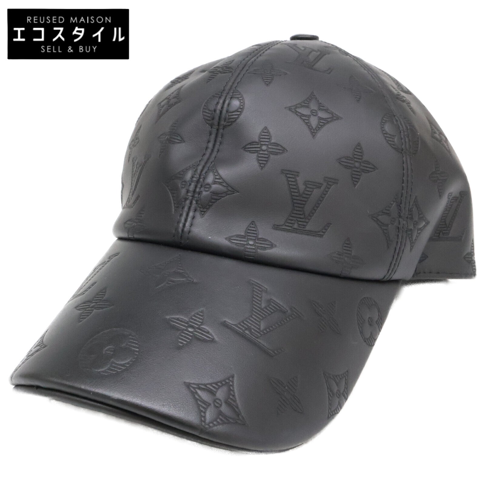 LOUIS VUITTON ルイヴィトン 25年製 M76580 モノグラム シャドウ キャップ 帽子