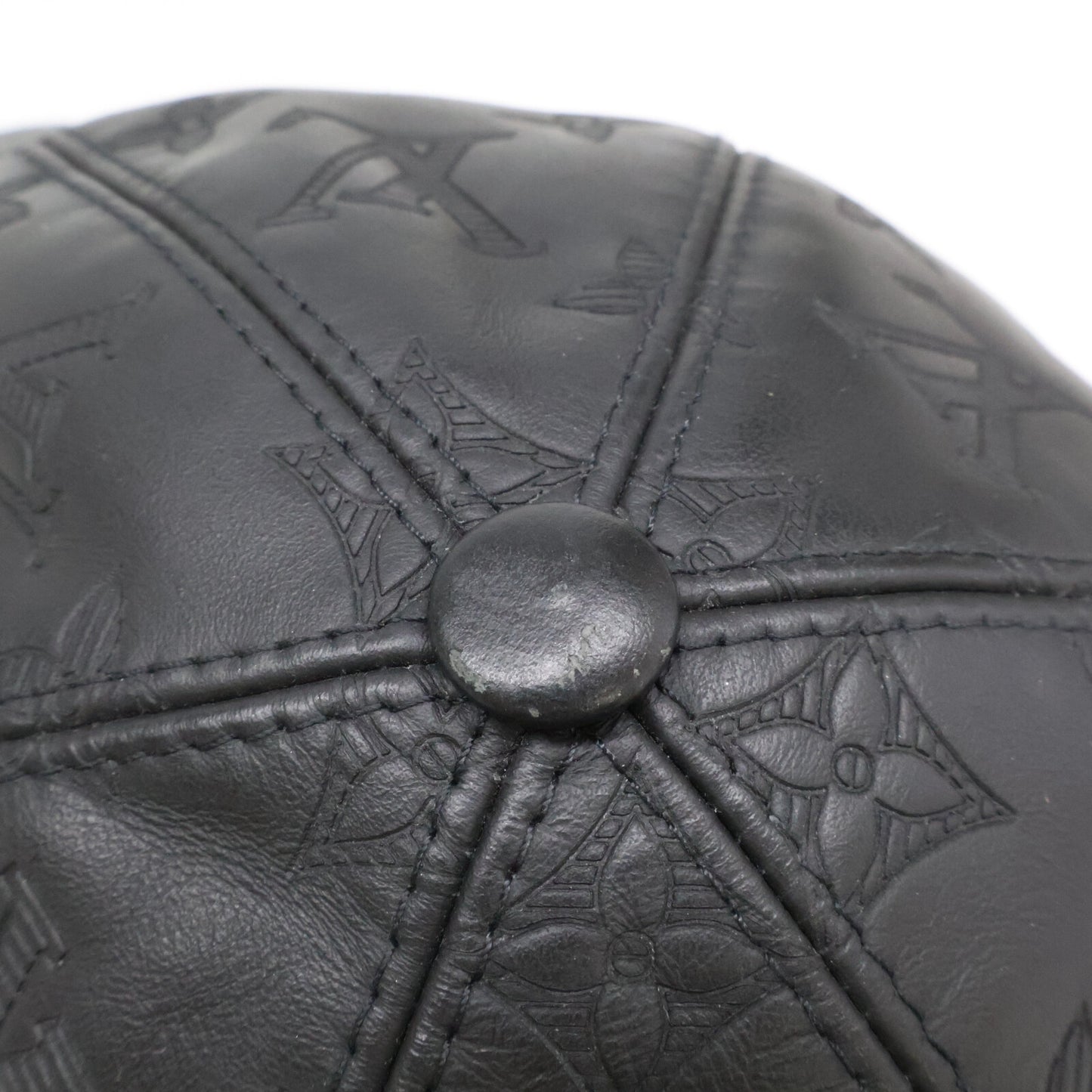 LOUIS VUITTON ルイヴィトン 25年製 M76580 モノグラム シャドウ キャップ 帽子