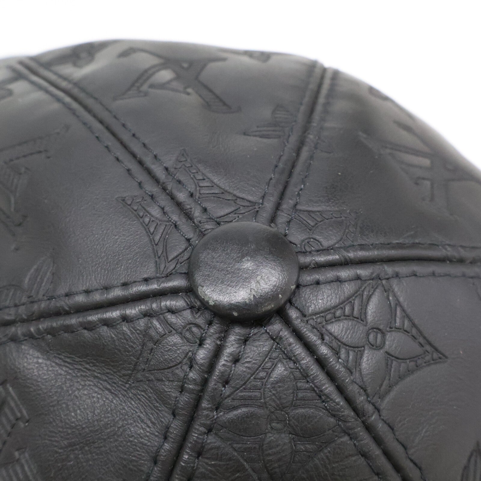LOUIS VUITTON ルイヴィトン 25年製 M76580 モノグラム シャドウ キャップ 帽子