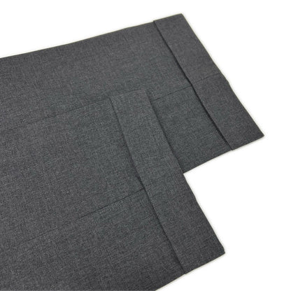 INCOTEX インコテックス グレー SLIMfit SUPER100s ノータック ウールスラックス ボトムス