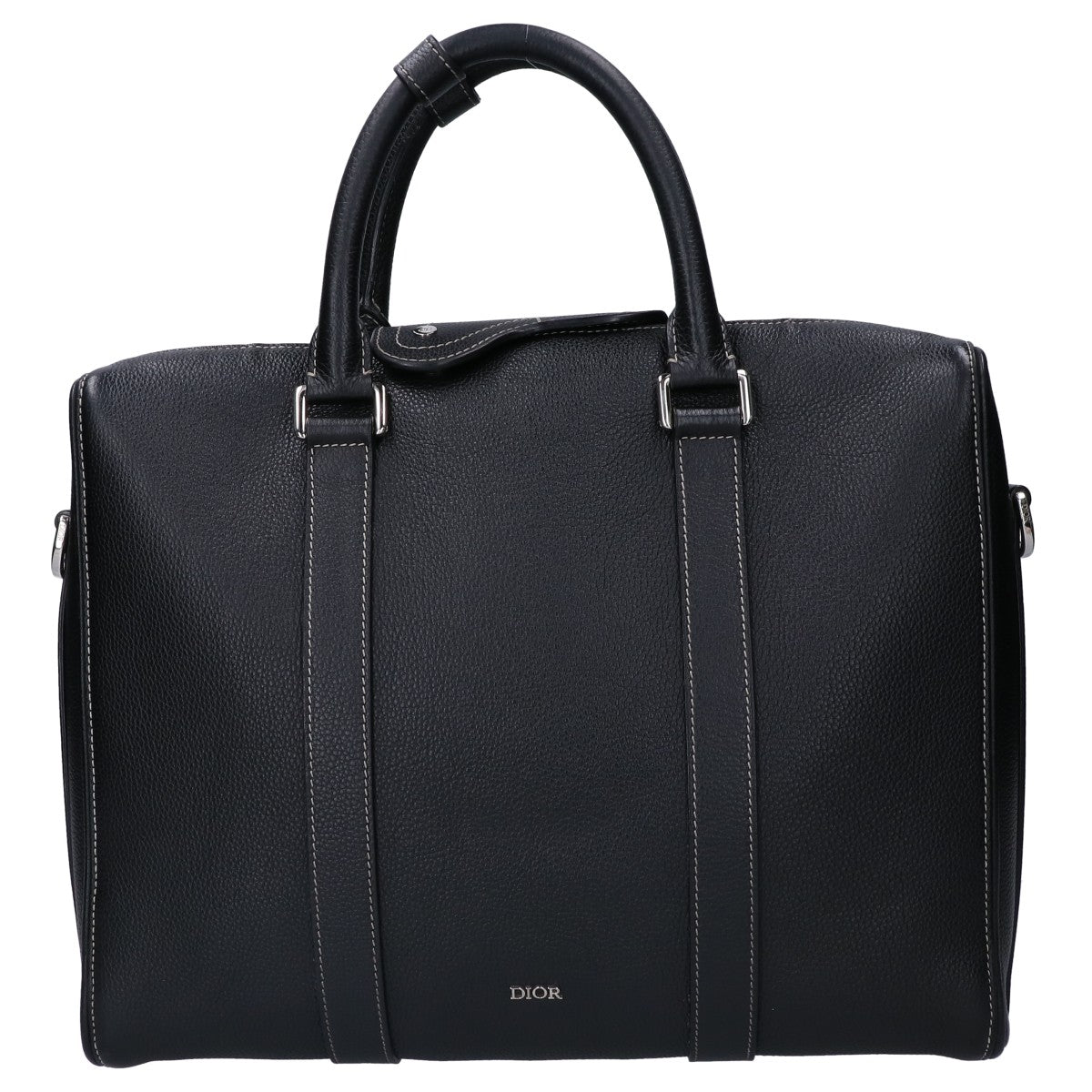 DIOR ディオール 1ADBR166YKK 20-BO-0242 ブラック レザー ランゴー ブリーフケース ビジネスバッグ ブリーフケース