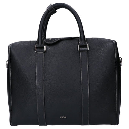 DIOR ディオール 1ADBR166YKK 20-BO-0242 ブラック レザー ランゴー ブリーフケース ビジネスバッグ ブリーフケース