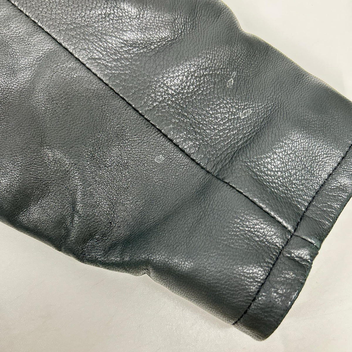 (W)TAPS 092NWDT-JKM01 Green sheepskin leather jacket jacket