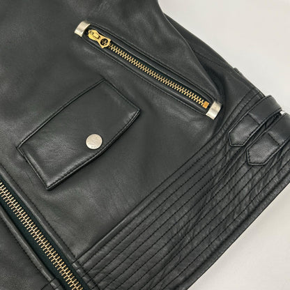 (W)TAPS 092NWDT-JKM01 Green sheepskin leather jacket jacket