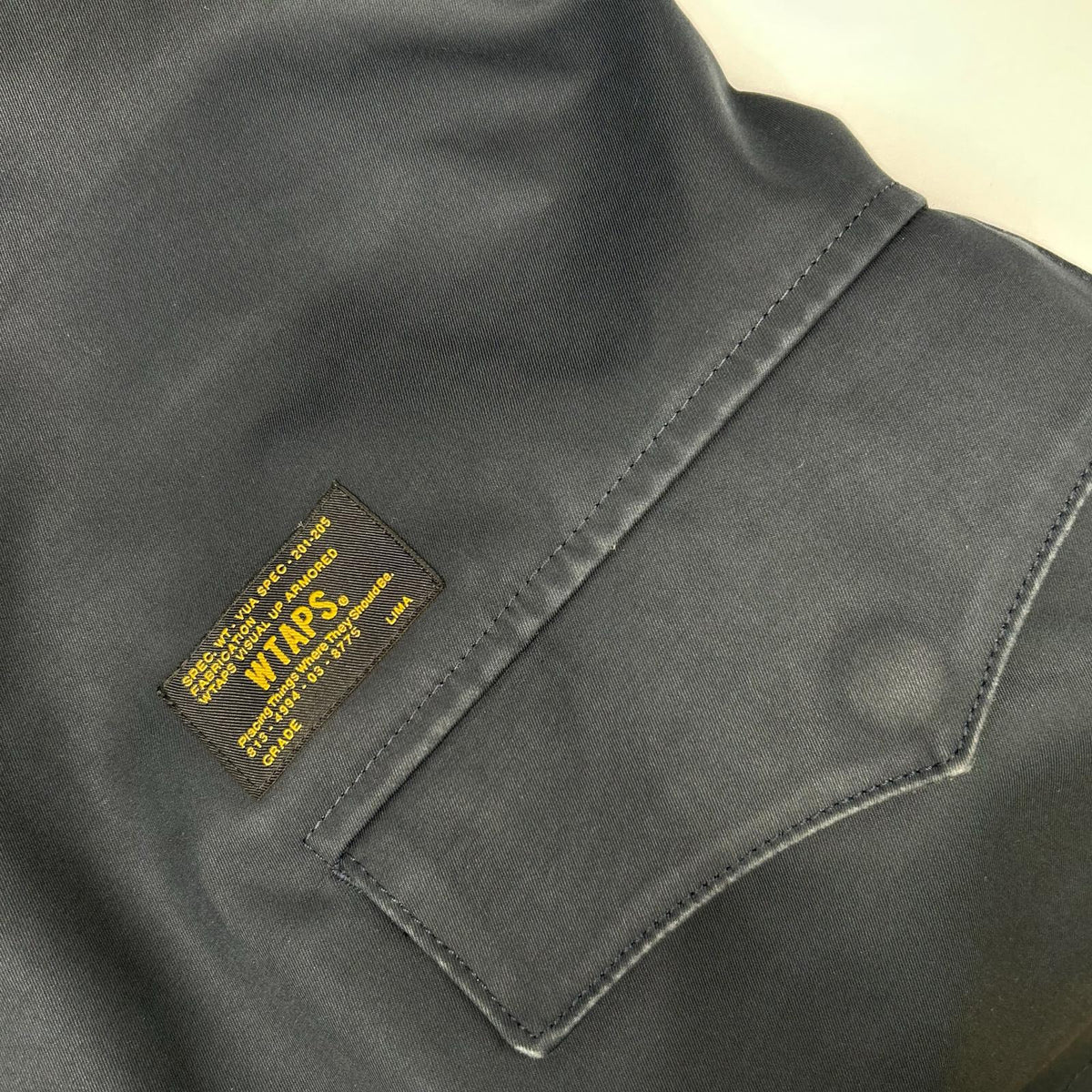 (W)TAPS ダブルタップス ネイビー WHO DARES WINS M-65 JACKET ジャケット ジャケット