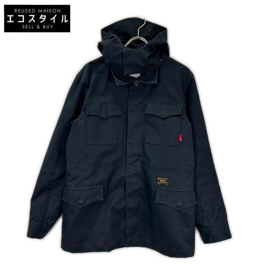 (W)TAPS Navy WHO DARES WINS M-65 JACKET jacket jacket