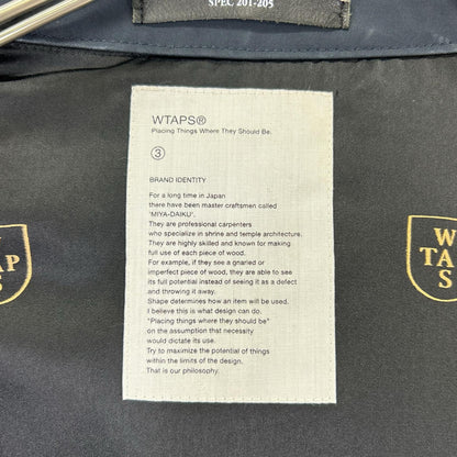 (W)TAPS ダブルタップス ネイビー WHO DARES WINS M-65 JACKET ジャケット ジャケット
