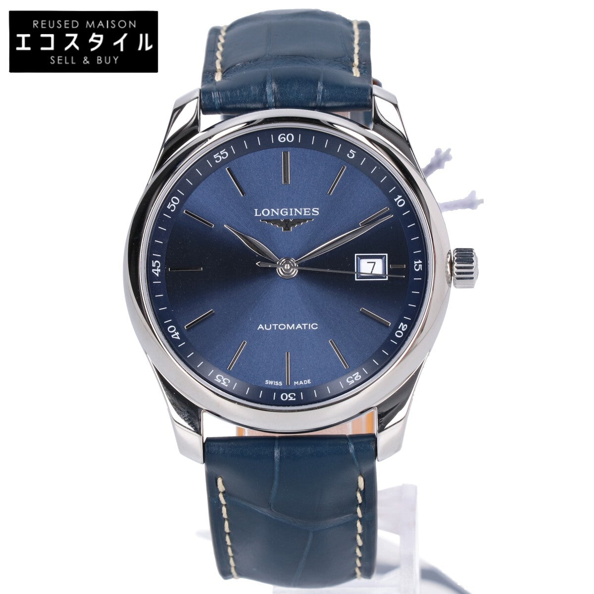 LONGINES ロンジン 新品未使用 L2.793.4 SS マスターコレクション シースルーバック 自動巻き 腕時計