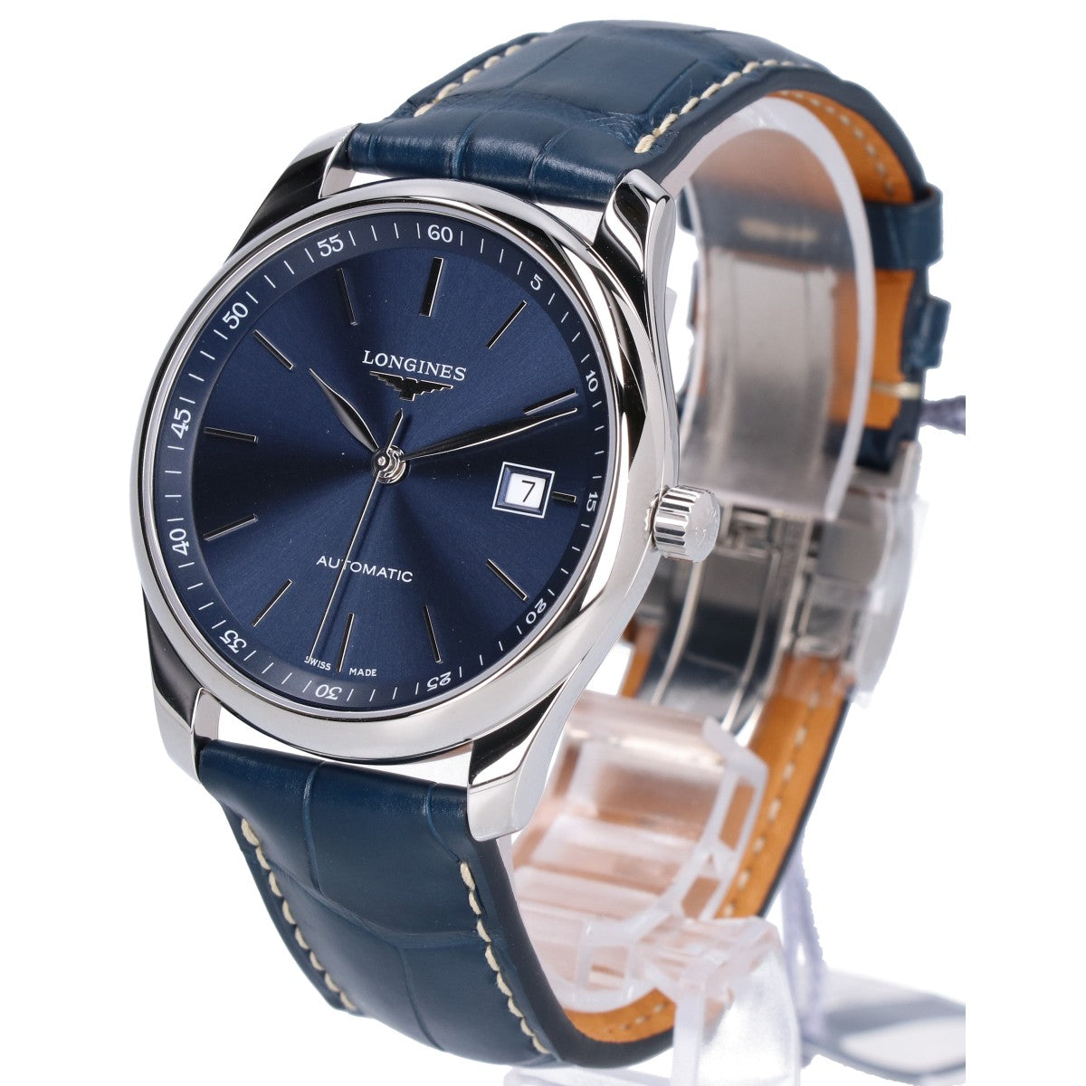 LONGINES ロンジン 新品未使用 L2.793.4 SS マスターコレクション シースルーバック 自動巻き 腕時計
