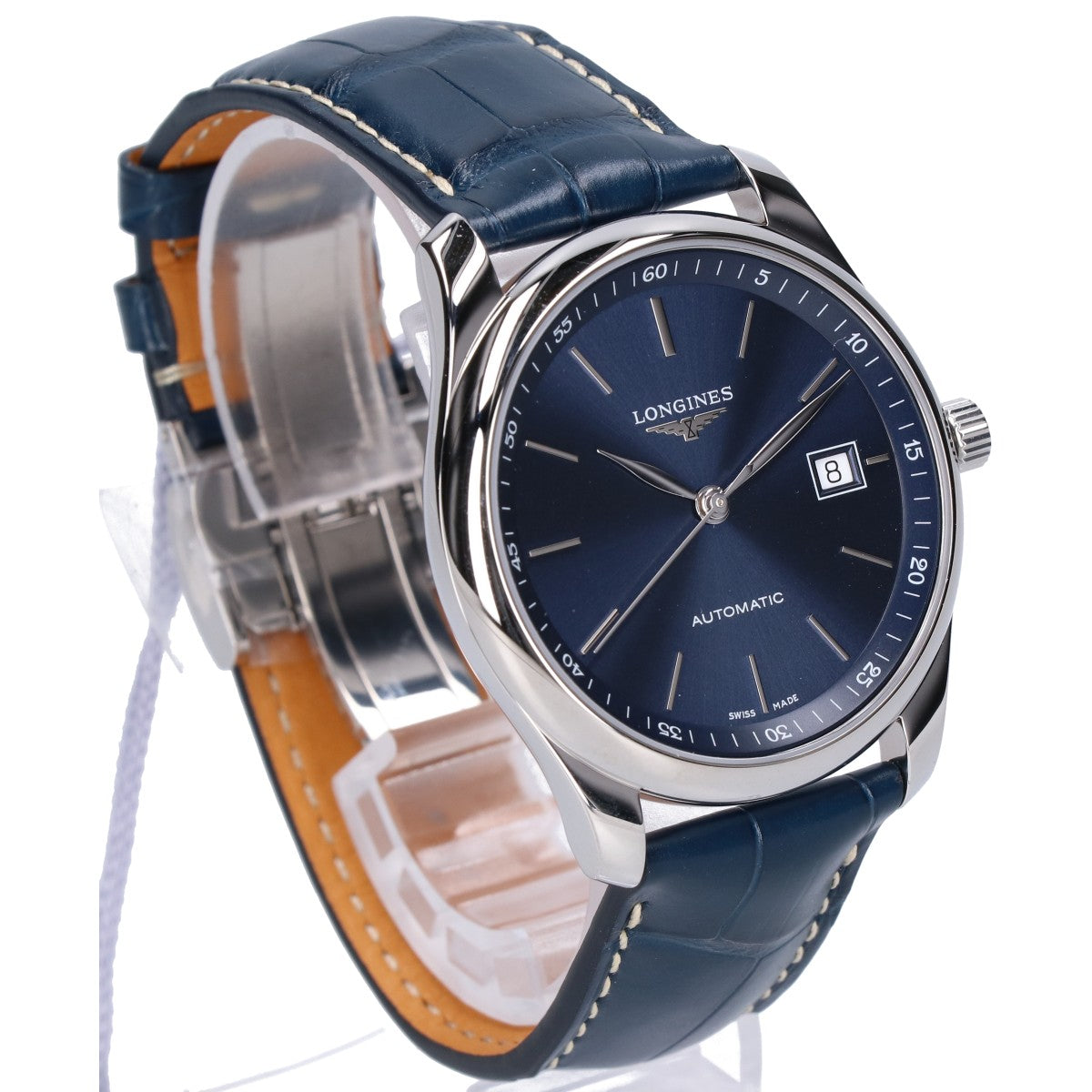 LONGINES ロンジン 新品未使用 L2.793.4 SS マスターコレクション シースルーバック 自動巻き 腕時計