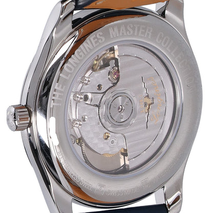 LONGINES ロンジン 新品未使用 L2.793.4 SS マスターコレクション シースルーバック 自動巻き 腕時計