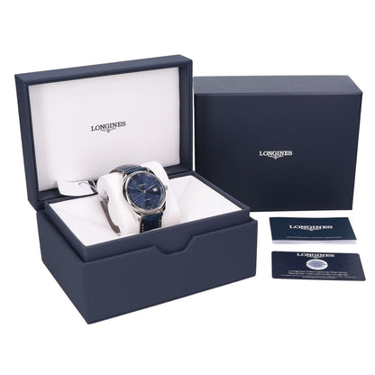 LONGINES ロンジン 新品未使用 L2.793.4 SS マスターコレクション シースルーバック 自動巻き 腕時計