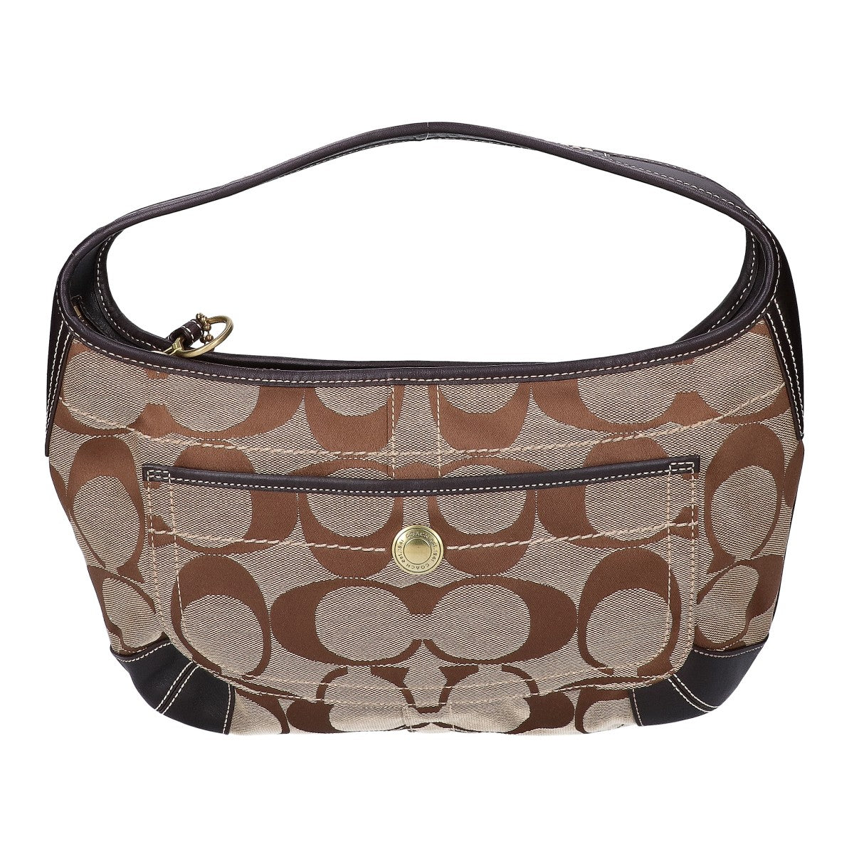 COACH コーチ M0632-10764 シグネチャー ジャカード ワンハンドルバッグ ハンドバッグ
