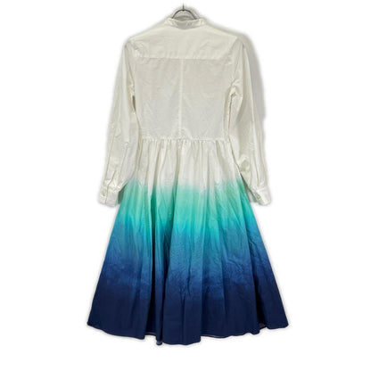 ha | za | ma Hazama Shirt dress gazing up at the night sky, trying to see the invisible Dress