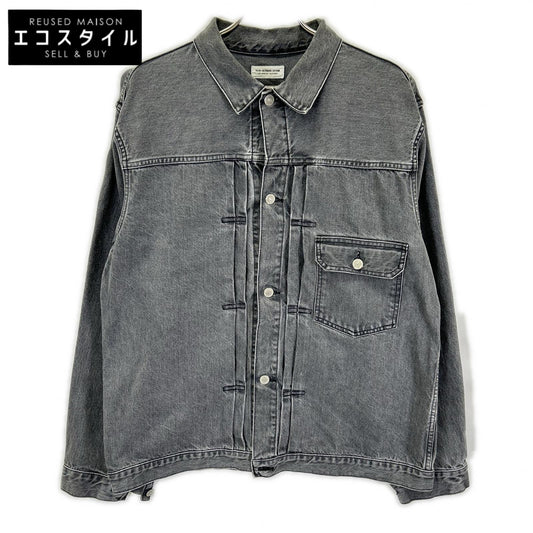 Ron Herman Ron Herman 25SS 4120400030 Faded Black Denim Jacket Jacket