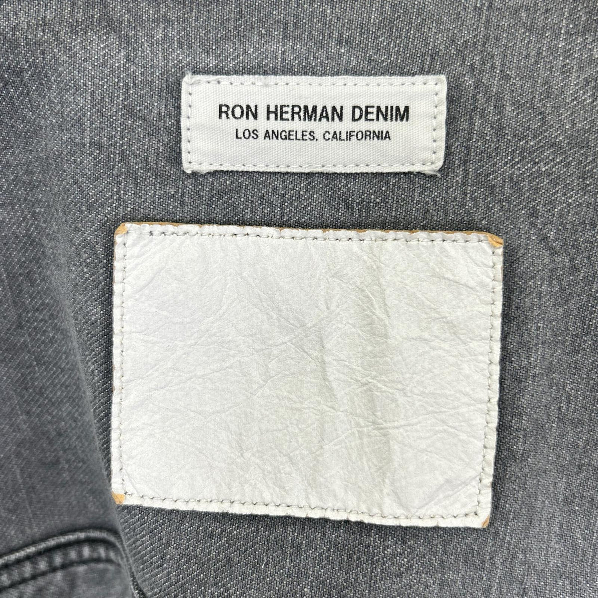 Ron Herman ロンハーマン 25SS 4120400030 色落ち Black Denim Jacket ジャケット