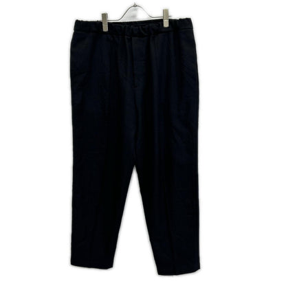 JILSANDER ジルサンダー JSMT311131MT44270012 ブラック シワ加工 ワイドスラックスパンツ ボトムス
