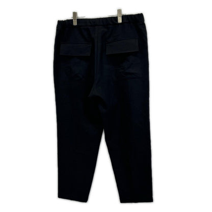 JILSANDER ジルサンダー JSMT311131MT44270012 ブラック シワ加工 ワイドスラックスパンツ ボトムス
