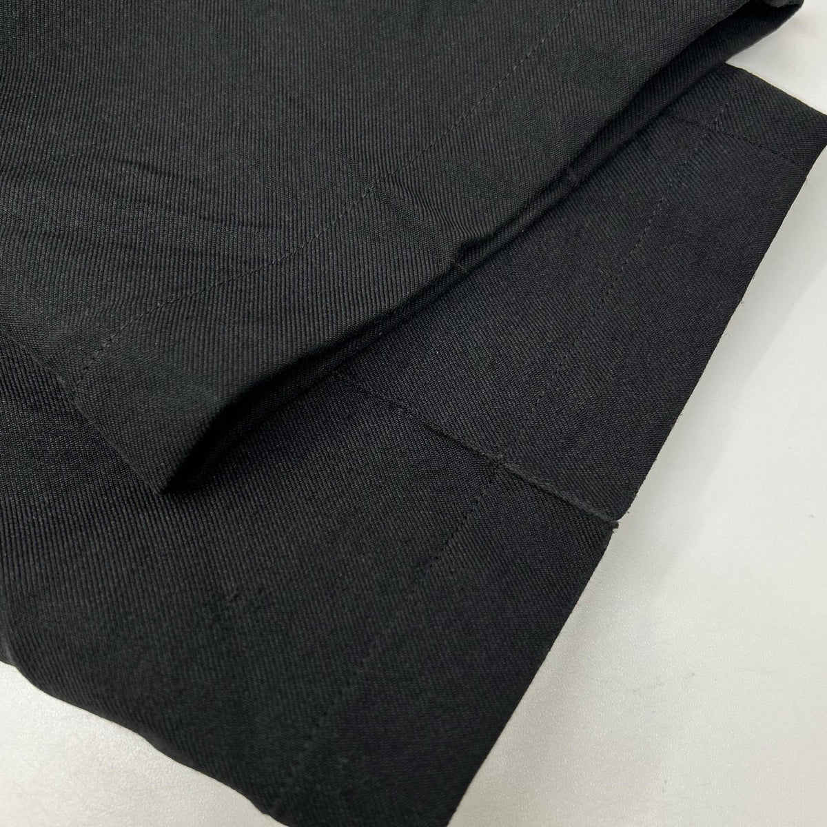 JILSANDER ジルサンダー JSMT311131MT44270012 ブラック シワ加工 ワイドスラックスパンツ ボトムス