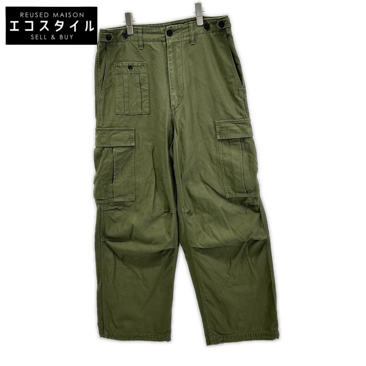 NIGEL CABOURN ナイジェルケーボン 8048-00-50012 カーキグリーン ARMY CARGO PANT ボトムス