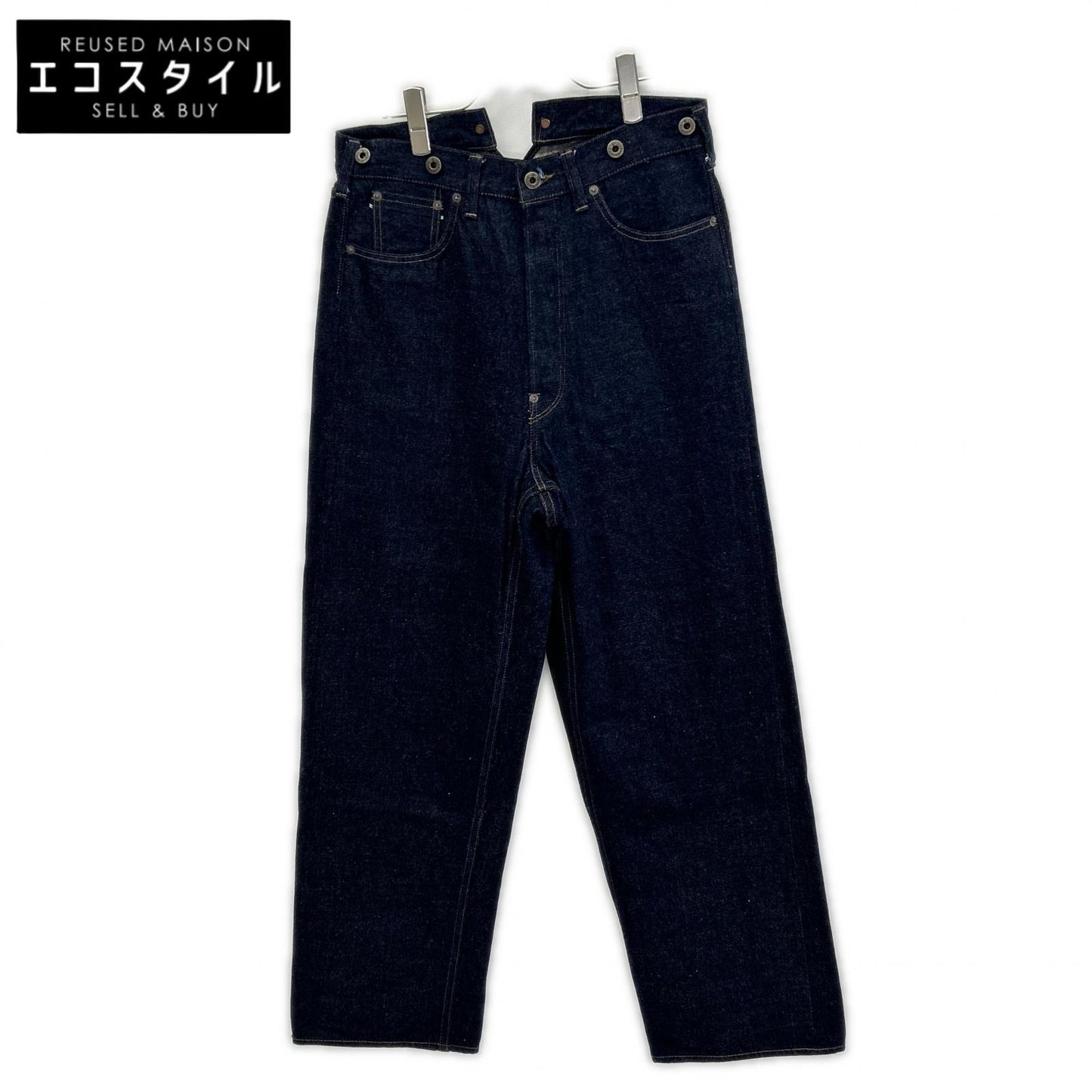 NIGEL CABOURN ナイジェルケーボン 8047-00-50025 インディゴ RAILMAN DENIM ボトムス