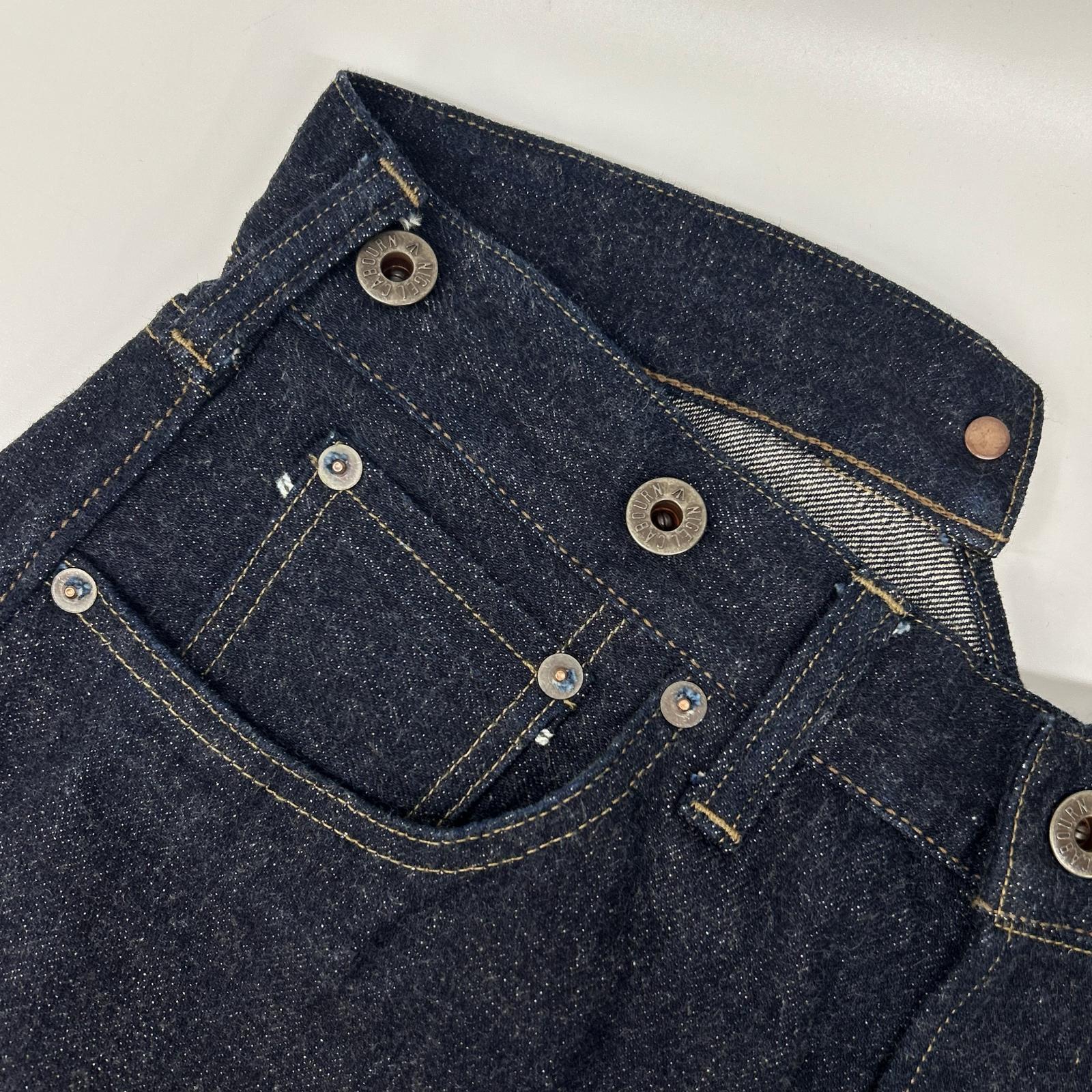 NIGEL CABOURN ナイジェルケーボン 8047-00-50025 インディゴ RAILMAN DENIM ボトムス