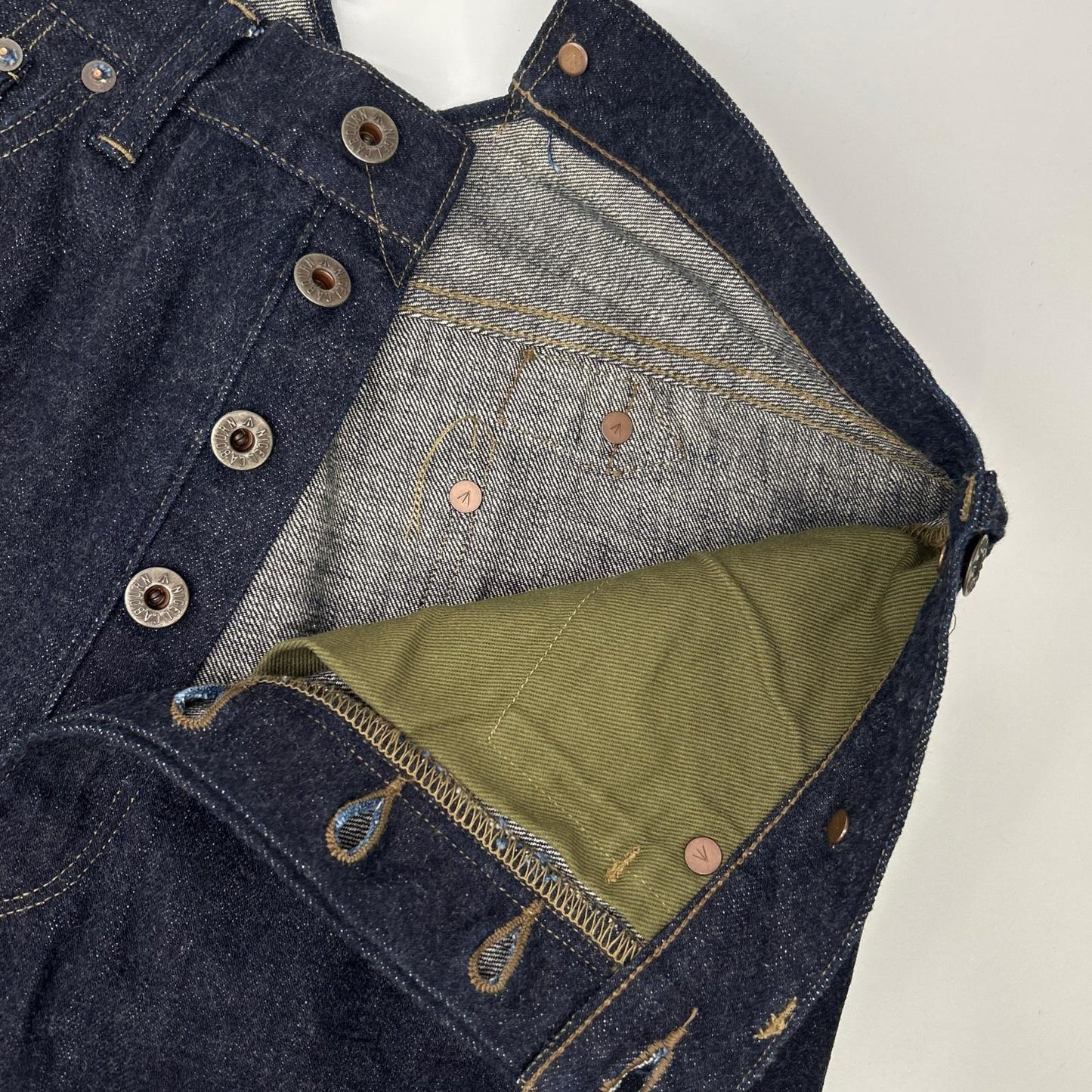NIGEL CABOURN ナイジェルケーボン 8047-00-50025 インディゴ RAILMAN DENIM ボトムス
