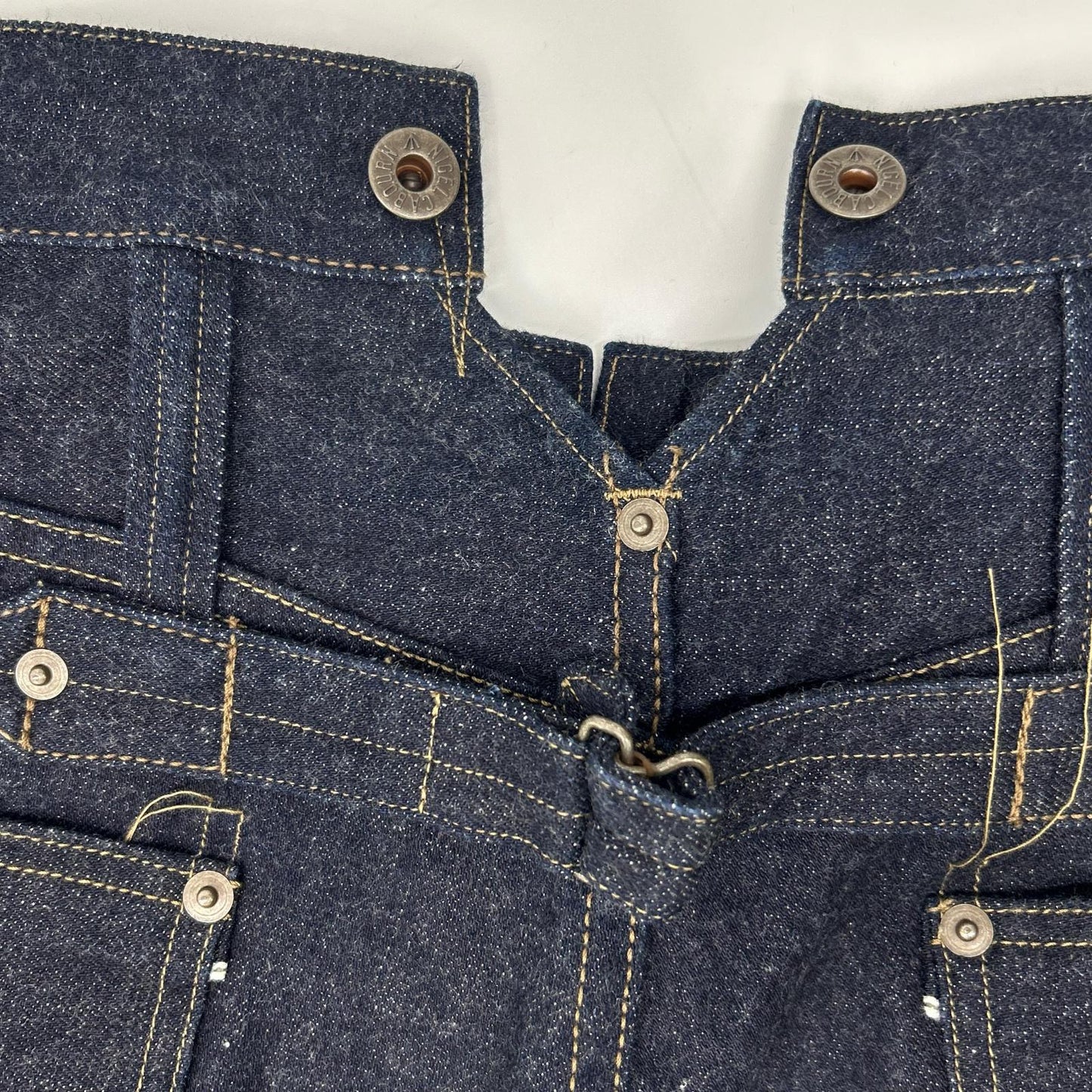 NIGEL CABOURN ナイジェルケーボン 8047-00-50025 インディゴ RAILMAN DENIM ボトムス