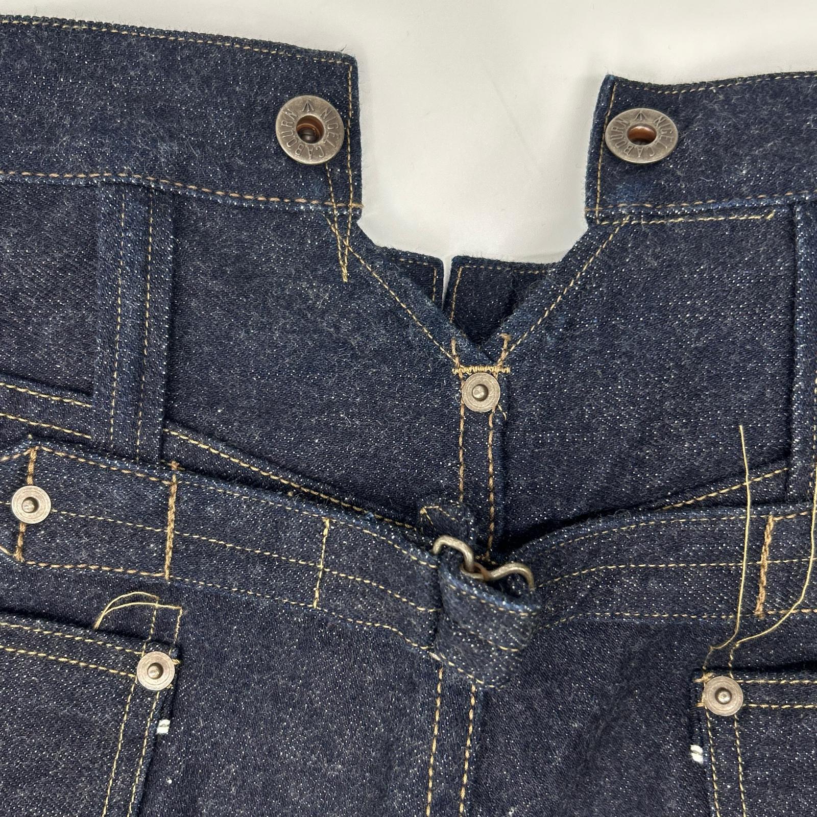 NIGEL CABOURN ナイジェルケーボン 8047-00-50025 インディゴ RAILMAN DENIM ボトムス