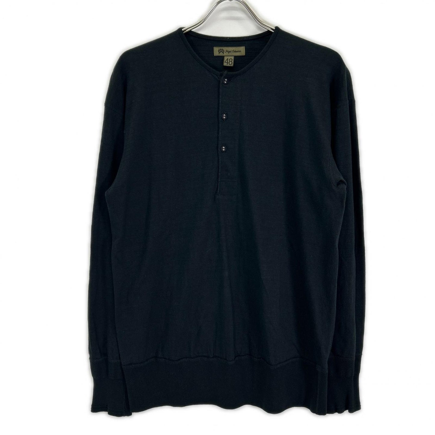 NIGEL CABOURN ナイジェルケーボン 8049-00-20003 50s ヘンリーネック ロングスリーブシャツ PIGMENT トップス