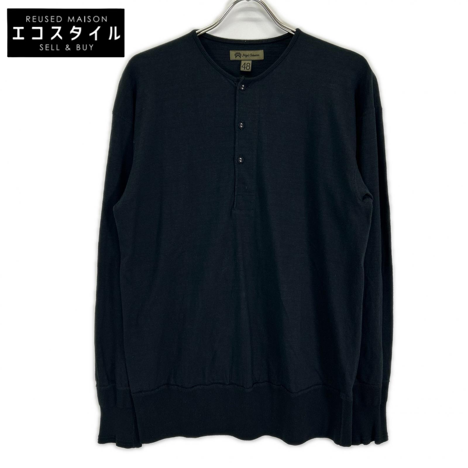 NIGEL CABOURN ナイジェルケーボン 8049-00-20003 50s ヘンリーネック ロングスリーブシャツ PIGMENT トップス